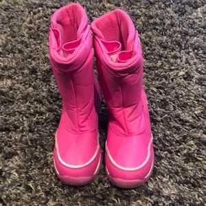 Girls lands end snow boots